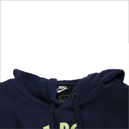 Nike Cropped Hoodie Navy M